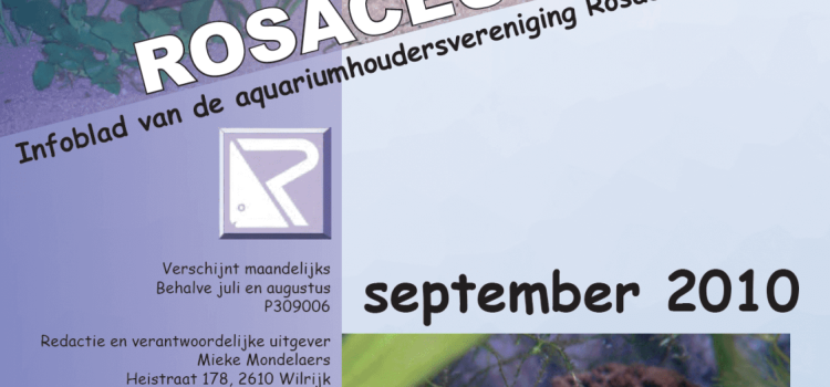 Rosaceus Info September 2010