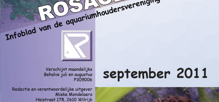 Rosaceus Info September 2011